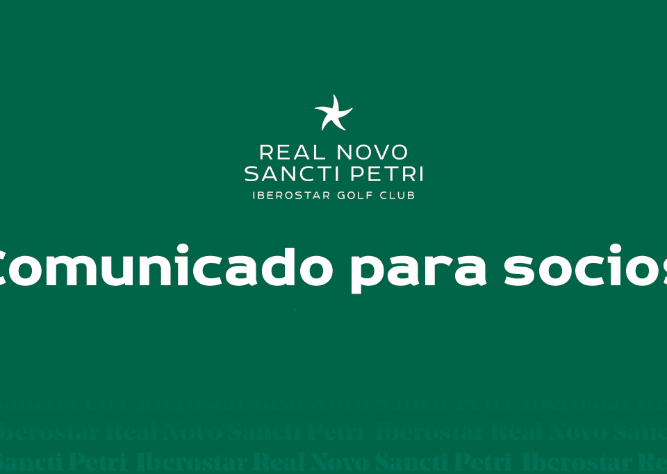 Comunicado para socios