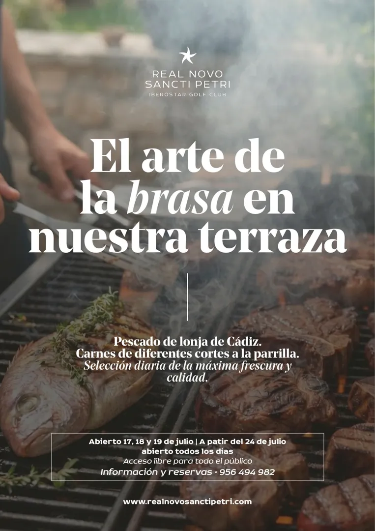 barbacoas de verano en restaurante los olivos - real novo sancti petri