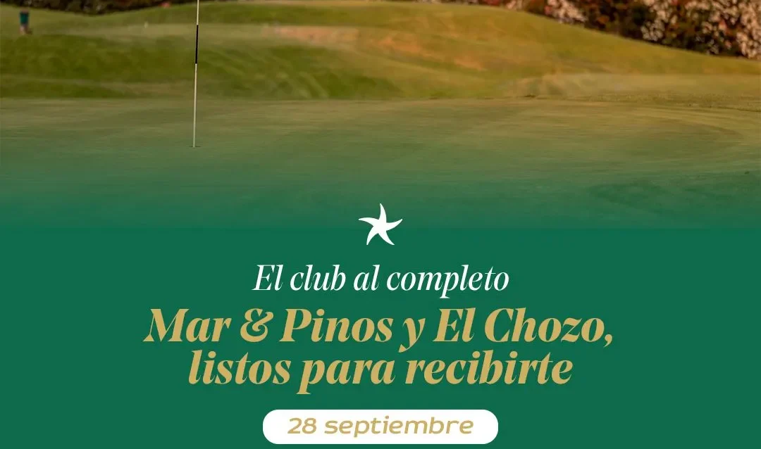 recorrido-pinos-y-el-chozo-reabren-cartel Cartel de Real Novo Sancti Petri: el recorrido Pinos reabre con Mar & Pinos al completo y El Chozo renovado el 28 de septiembre