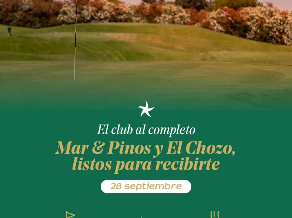 recorrido-pinos-y-el-chozo-reabren-cartel Cartel de Real Novo Sancti Petri: el recorrido Pinos reabre con Mar & Pinos al completo y El Chozo renovado el 28 de septiembre