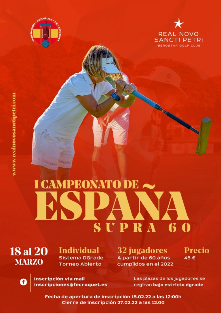 I Campeonato de España Supra 60